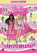 Barbie värvimisraamat kleepsudega