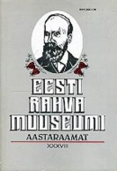 Eesti Rahva Muuseumi aastaraamat XXXVIII
