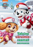 Paw Patrol: talvine värvimisraamat kleepsudega