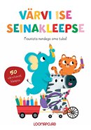 Loomapojad: värvi ise seinakleepse