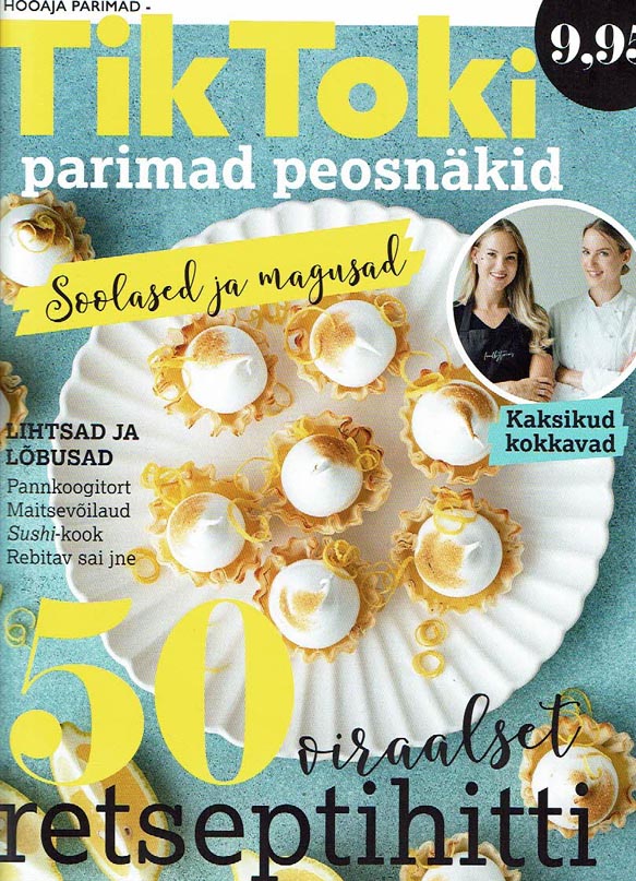 TikToki parimad peosnäkid: 50 viraalset retseptihitti kaanepilt – front cover