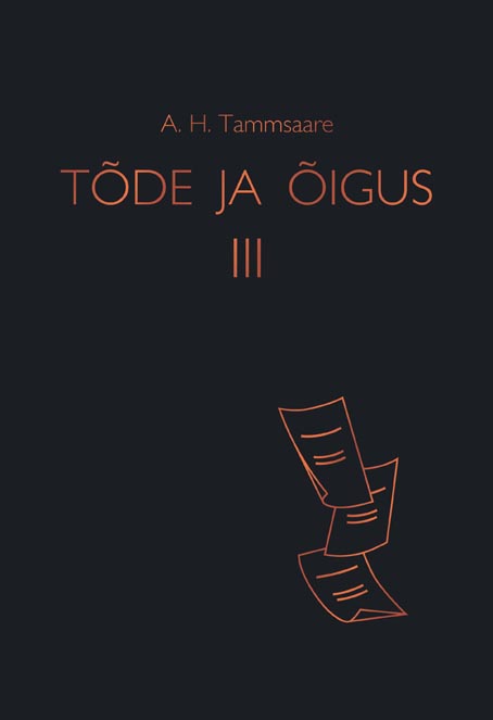 Tõde ja õigus 3. osa kaanepilt – front cover