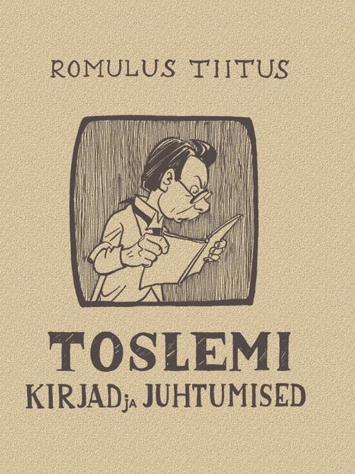 Toslemi kirjad ja juhtumised kaanepilt – front cover
