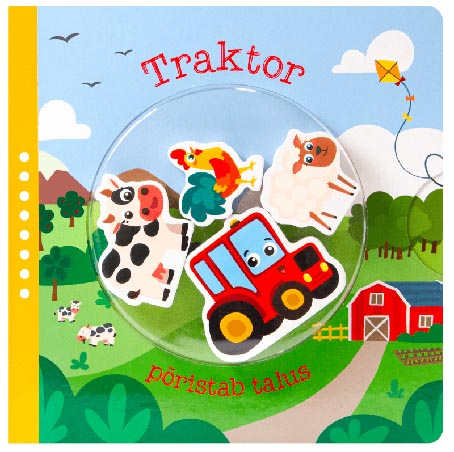 Traktor põristab talus kaanepilt – front cover