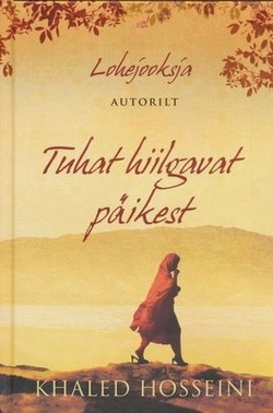 Tuhat hiilgavat päikest kaanepilt – front cover