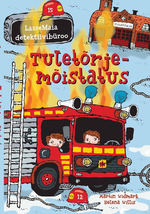 LasseMaia detektiivibüroo: tuletõrjemõistatus kaanepilt – front cover