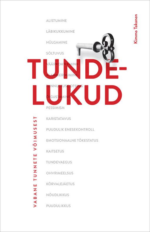 Tundelukud Vabane tunnete võimusest kaanepilt – front cover