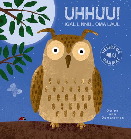 Uhhuu! Igal linnul oma laul Helidega raamat kaanepilt – front cover