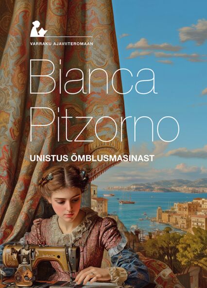 Unistus õmblusmasinast kaanepilt – front cover