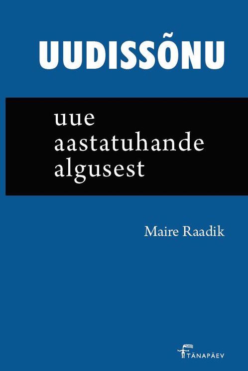 Uudissõnu uue aastatuhande algusest kaanepilt – front cover