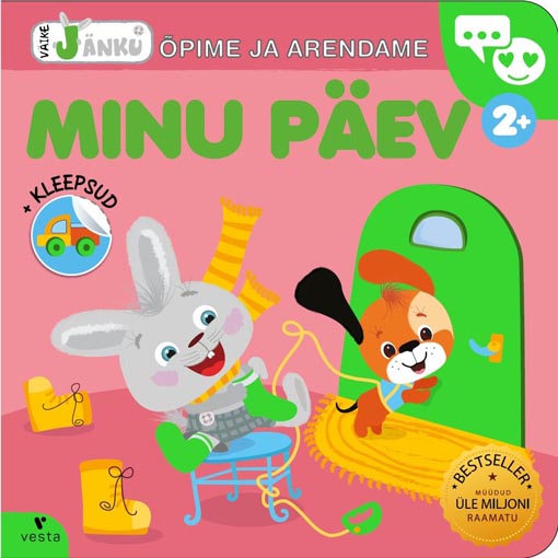 Väike jänku: minu päev kaanepilt – front cover