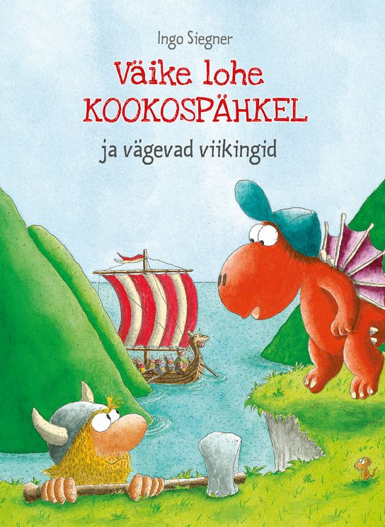 Väike lohe Kookospähkel ja vägevad viikingid kaanepilt – front cover