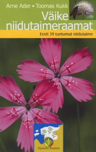 Väike niidutaimeraamat: Eesti 39 tuntumat niidutaime kaanepilt – front cover
