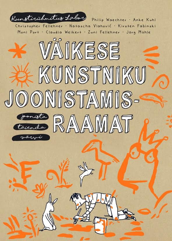 Väikese kunstniku joonistamisraamat Joonista, täienda, värvi kaanepilt – front cover