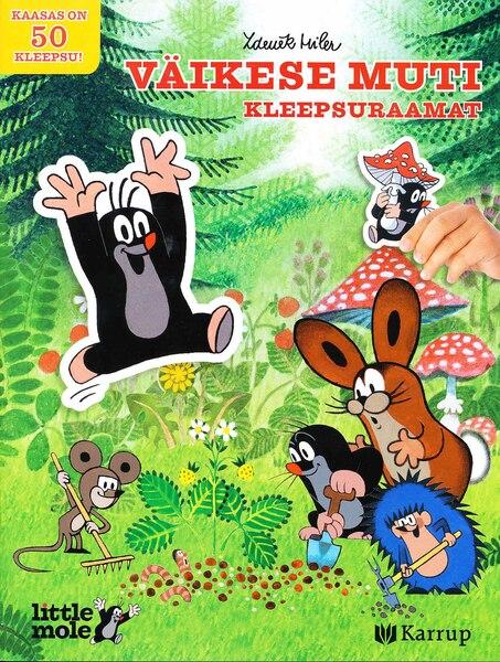 Väikese muti kleepsuraamat Kaasas on 50 kleepsu! kaanepilt – front cover