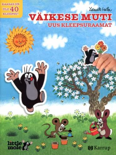 Väikese muti uus kleepsuraamat kaanepilt – front cover