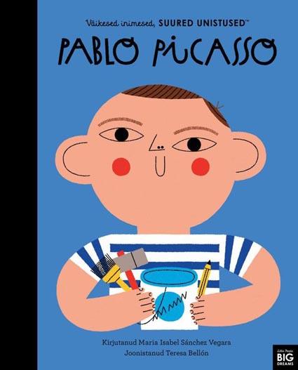Väikesed inimesed, suured unistused: Pablo Picasso kaanepilt – front cover