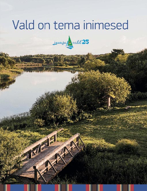 Vald on tema inimesed: Luunja vald 25 kaanepilt – front cover
