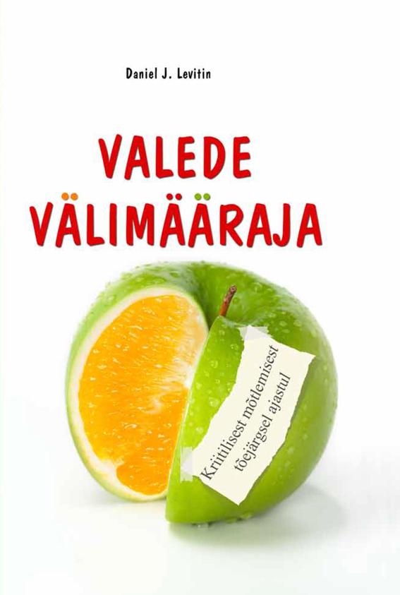 Valede välimääraja Kriitilisest mõtlemisest tõejärgsel ajastul kaanepilt – front cover