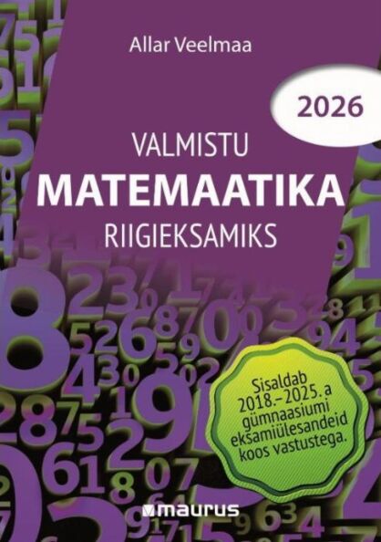 Valmistu matemaatika riigieksamiks 2026 kaanepilt – front cover