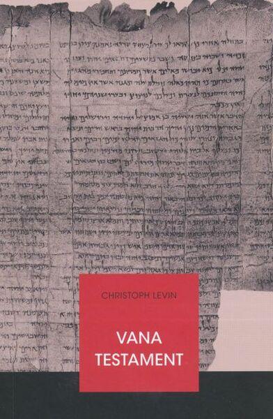 Vana Testament kaanepilt – front cover