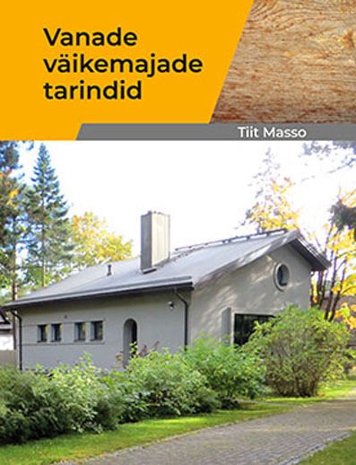 Vanade väikemajade tarindid kaanepilt – front cover