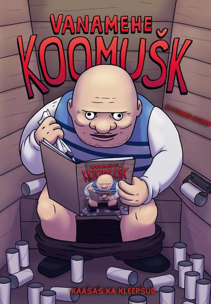 Vanamehe koomušk Kaasas ka kleepsud kaanepilt – front cover