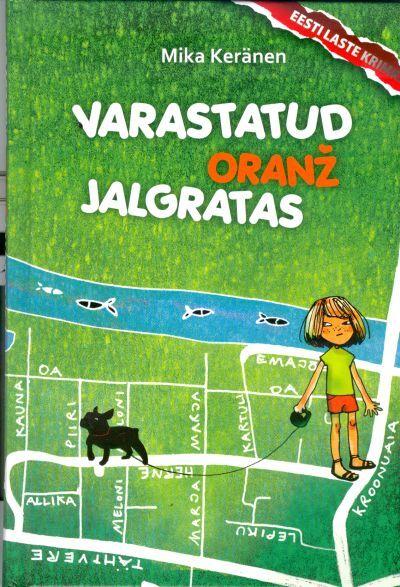 Varastatud oranž jalgratas kaanepilt – front cover