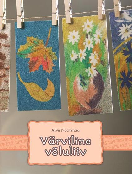 Värviline võluliiv kaanepilt – front cover