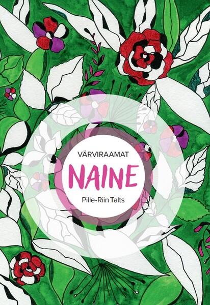 Värviraamat Naine kaanepilt – front cover