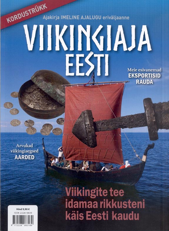 Viikingiaja Eesti Ajakirja Imeline Ajalugu eriväljaanne kaanepilt – front cover