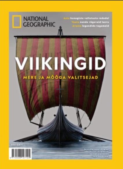 Viikingid: mere ja mõõga valitsejad kaanepilt – front cover