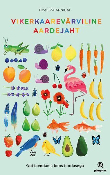 Vikerkaarevärviline aardejaht Õpi loendama koos loodusega kaanepilt – front cover