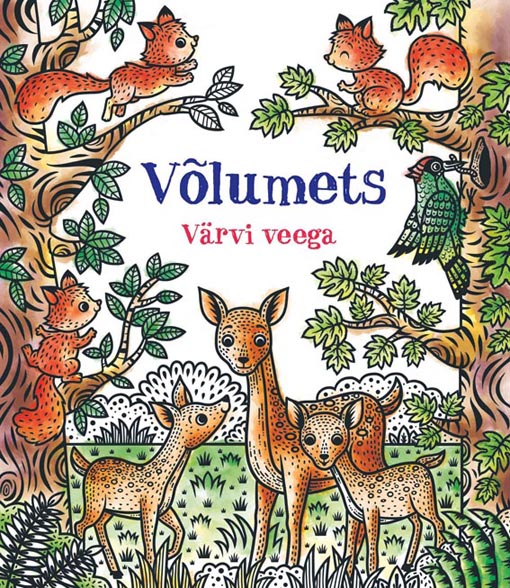 Võlumets: värvi veega kaanepilt – front cover