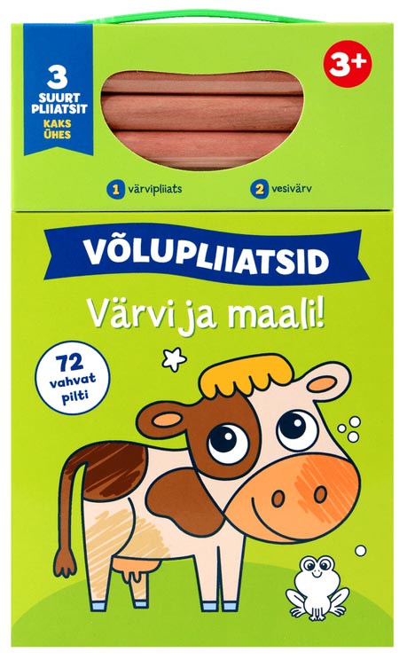 Võlupliiatsid: värvi ja maali! 72 vahvat pilti (roheline) kaanepilt – front cover