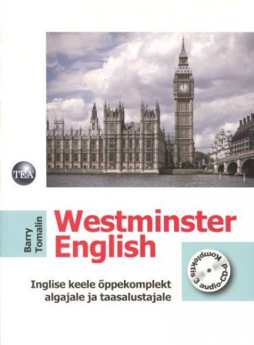 Westminster English Inglise keele õppekomplekt algajale ja taasalustajale + 3 CD kaanepilt – front cover