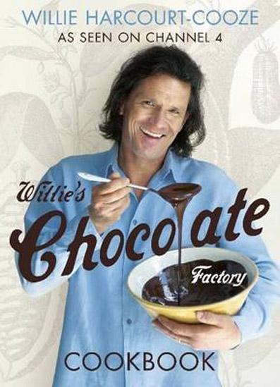 Willie’s Chocolate Factory Cookbook kaanepilt – front cover
