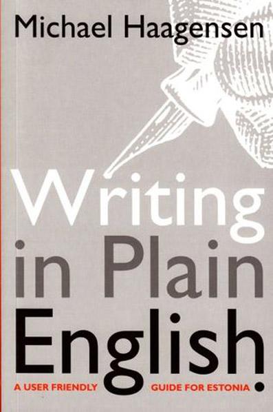 Writing in plain English A user-friendly guide for Estonia kaanepilt – front cover