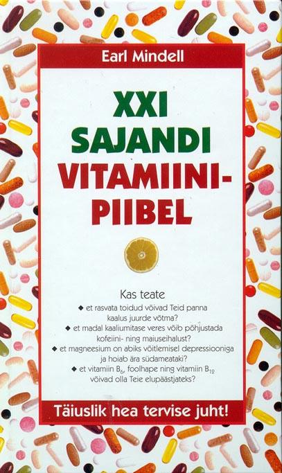 XXI sajandi vitamiinipiibel kaanepilt – front cover