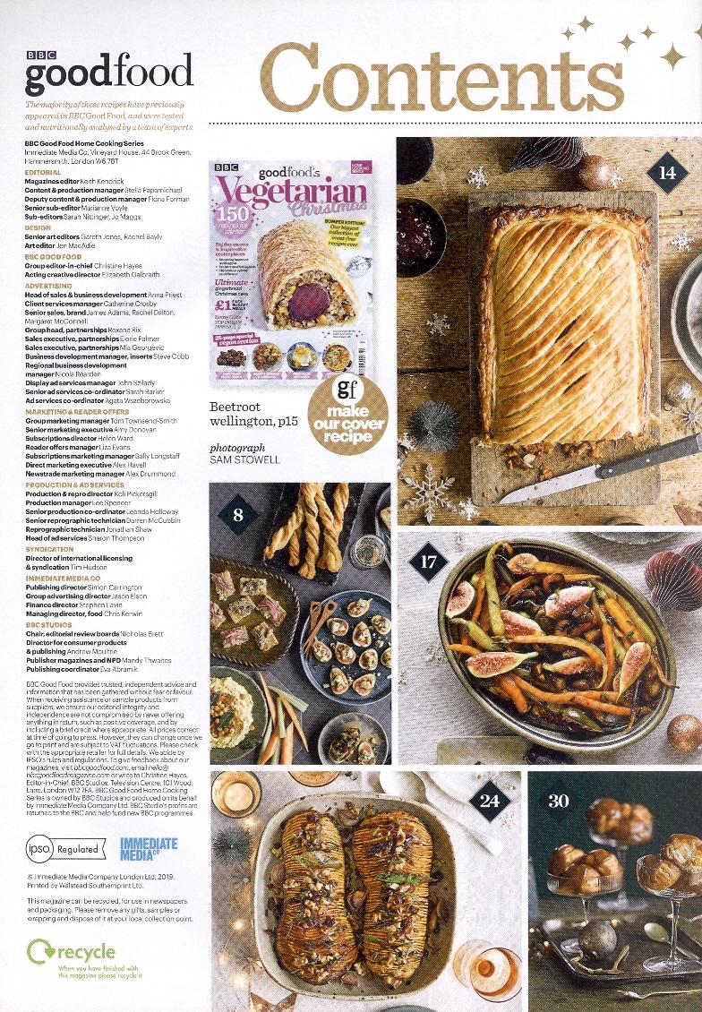 BBC Good Food’s Vegetarian Christmas 2019 page 4