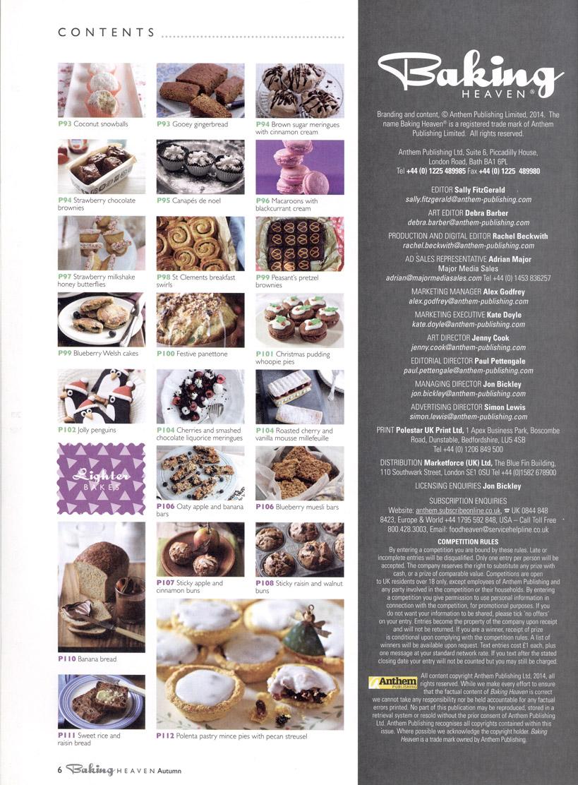 Baking Heaven, Autumn 2014 page 6