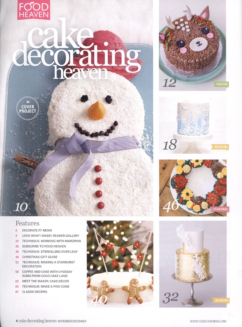 Food Heaven Cake Decorating Heaven, November-December 2018 page 4