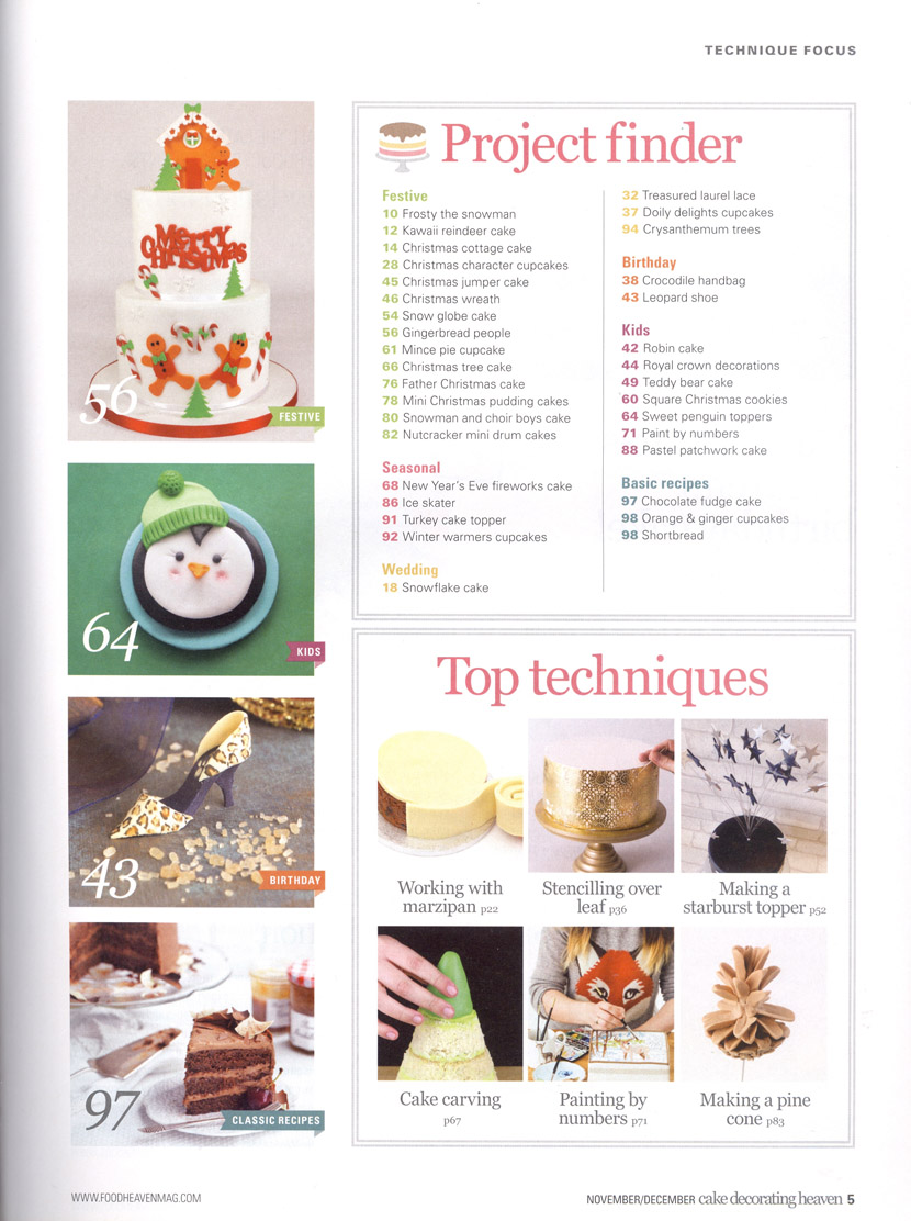 Food Heaven Cake Decorating Heaven, November-December 2018 page 5