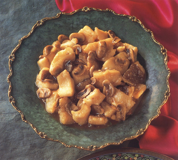 Retsept raamatust Klassikaline hiina köök – lestafilee seentega