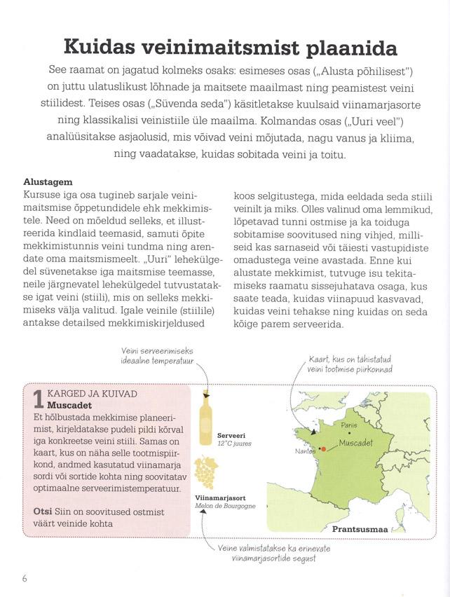 Veinimaailm. Veinimaitsmise lühikursus lehekülg 6